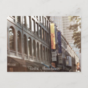 Boston, Massachusetts Postkarte