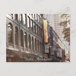 Boston, Massachusetts Postkarte