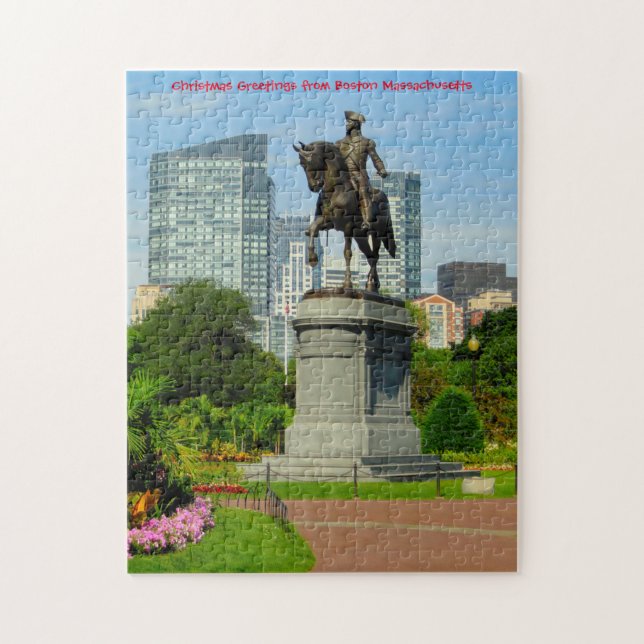Boston Massachusetts. Puzzle (Vertikal)