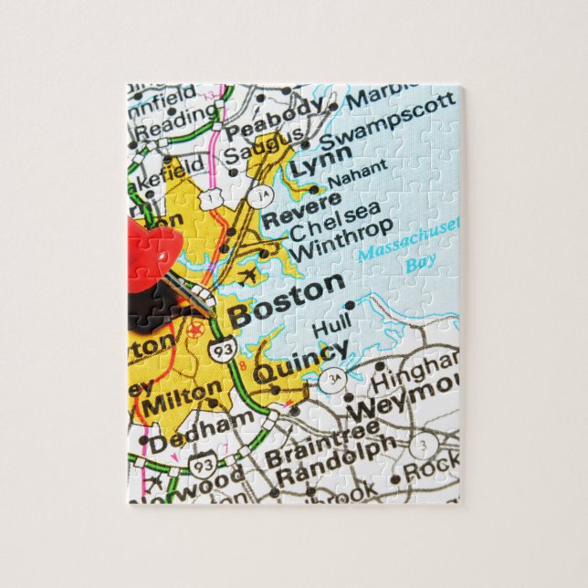 Boston, Massachusetts Puzzle (Vertikal)