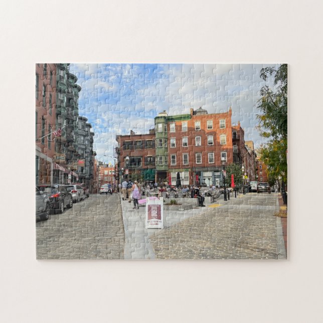 Boston Massachusetts Puzzle (Horizontal)