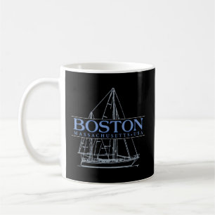 Boston Massachusetts Sailing Kaffeetasse