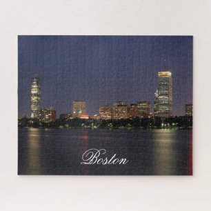 Boston Massachusetts Skyline Jigsaw Puzzle