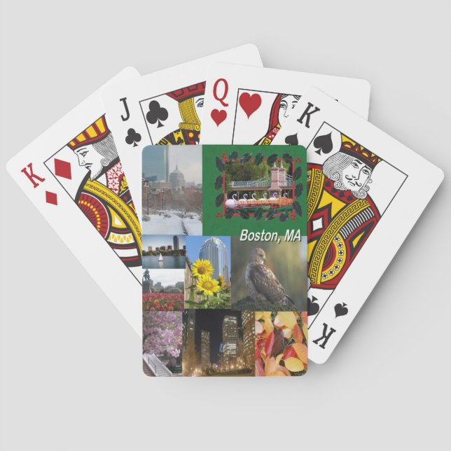 Boston, Massachusetts Spielkarten (Rückseite)