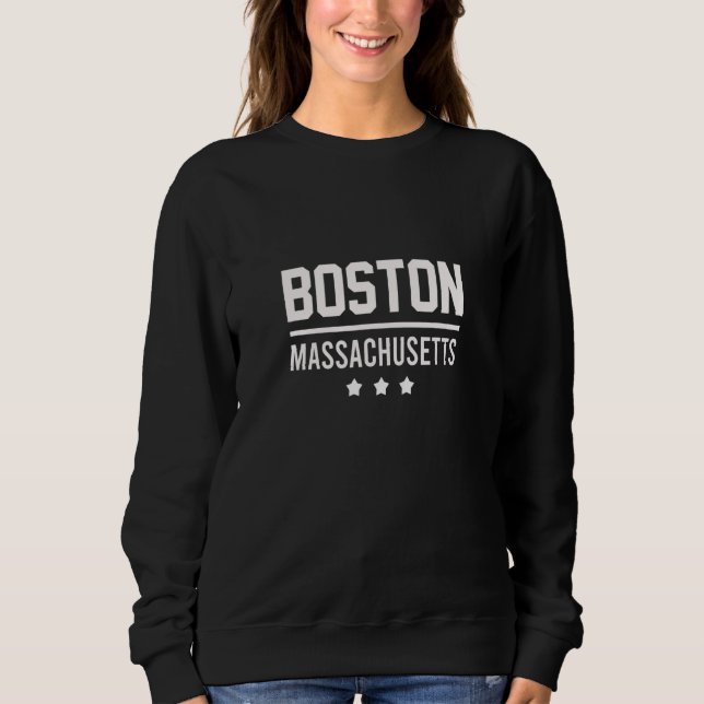 Boston Massachusetts Sweatshirt (Vorderseite)