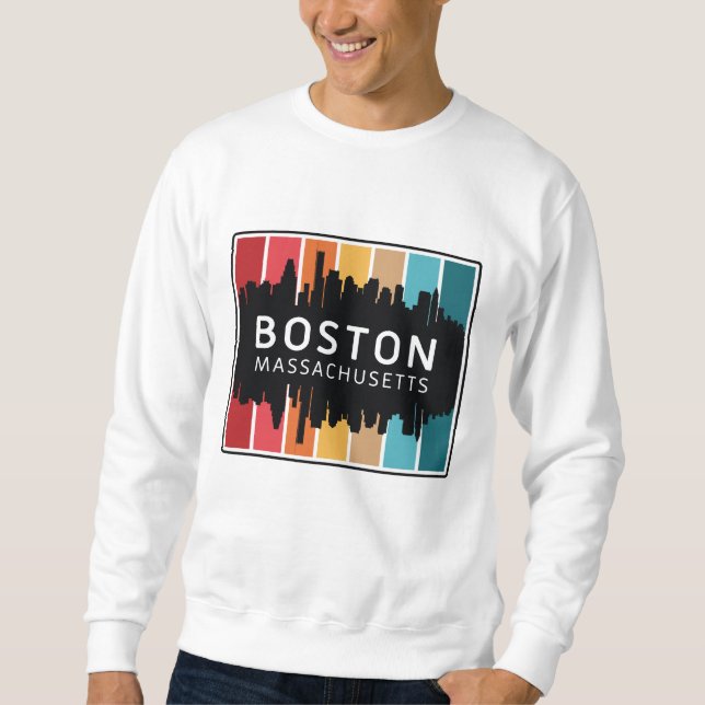Boston Massachusetts Sweatshirt (Vorderseite)