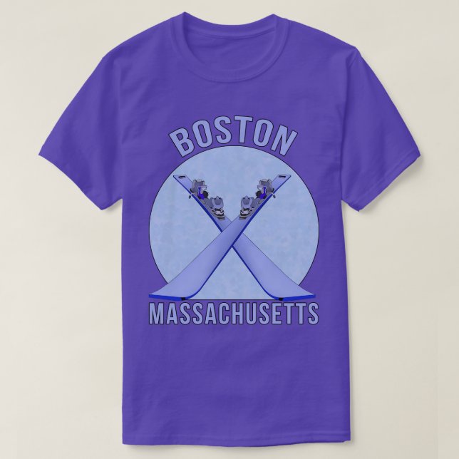 Boston Massachusetts T-Shirt (Design vorne)