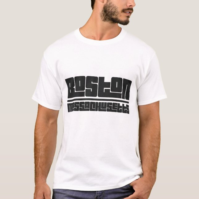 Boston - Massachusetts T-Shirt (Vorderseite)