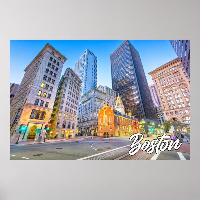 Boston, Massachusetts, USA Poster (Vorne)