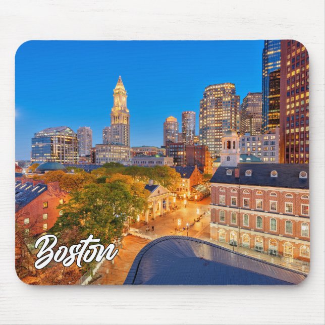 Boston, Massachusetts, Vereinigte Staaten Mousepad (Vorne)