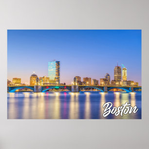 Boston, Massachusetts, Vereinigte Staaten Poster
