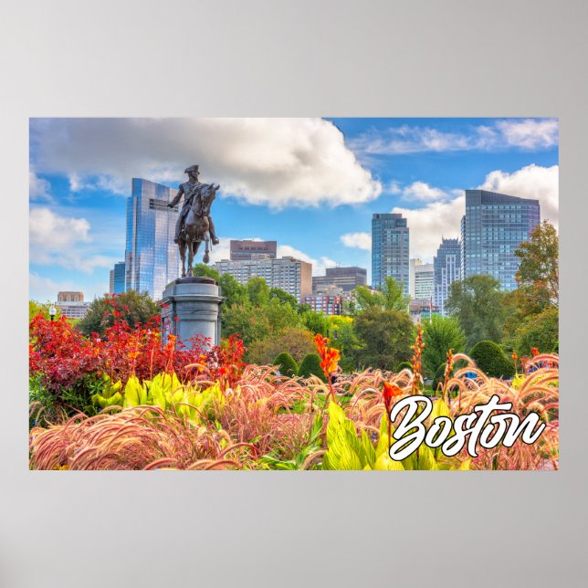 Boston, Massachusetts, Vereinigte Staaten Poster (Vorne)