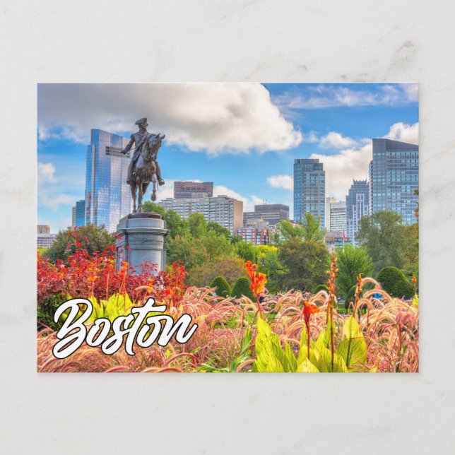Boston, Massachusetts, Vereinigte Staaten Postkarte (Vorderseite)