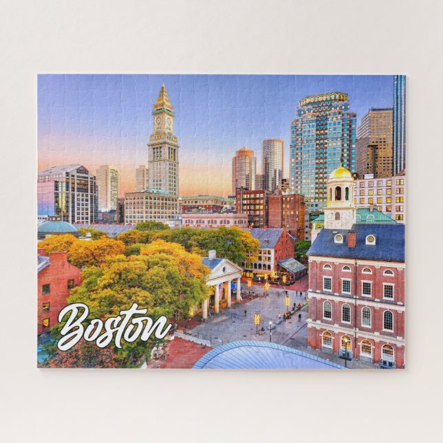 Boston, Massachusetts, Vereinigte Staaten Puzzle (Horizontal)