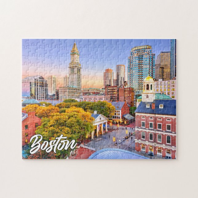 Boston, Massachusetts, Vereinigte Staaten Puzzle (Horizontal)