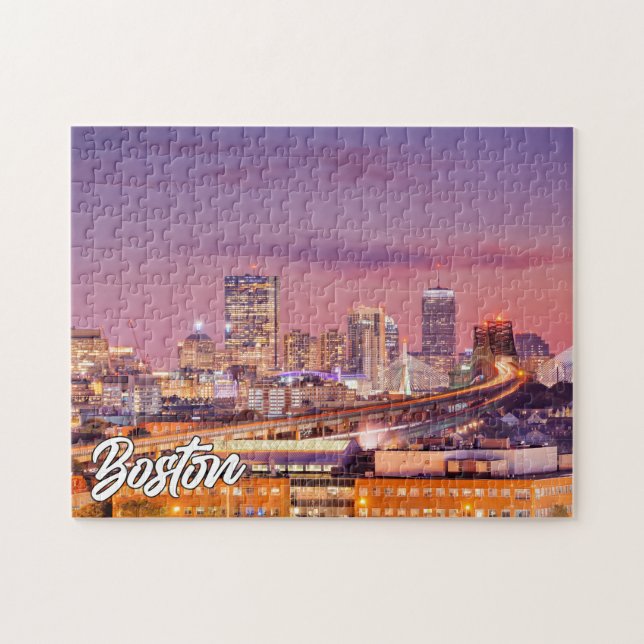 Boston, Massachusetts, Vereinigte Staaten Puzzle (Horizontal)
