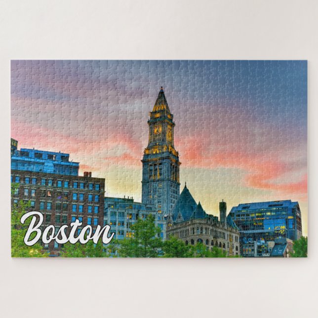 Boston, Massachusetts, Vereinigte Staaten Puzzle (Horizontal)
