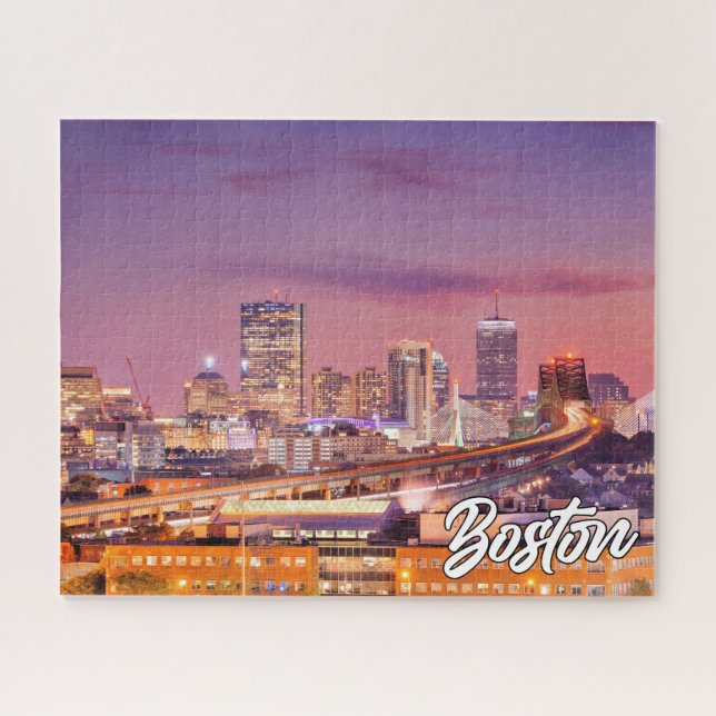 Boston, Massachusetts, Vereinigte Staaten Puzzle (Horizontal)
