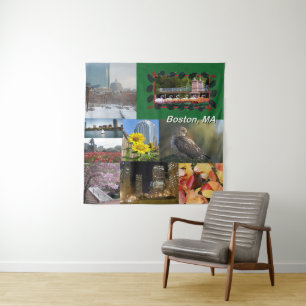 Boston, Massachusetts Wandteppich