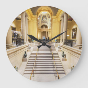 Boston MFA: American Art Sehenswürdigkeit Große Wanduhr