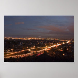 Boston nach Nacht Poster