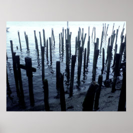 Boston North End Wasserfront Pier Poster