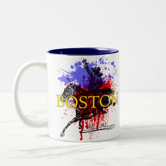 Boston Paul Revere Ringer Tasse (Links)