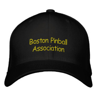 Boston Pinball Association Bestickte Baseballkappe