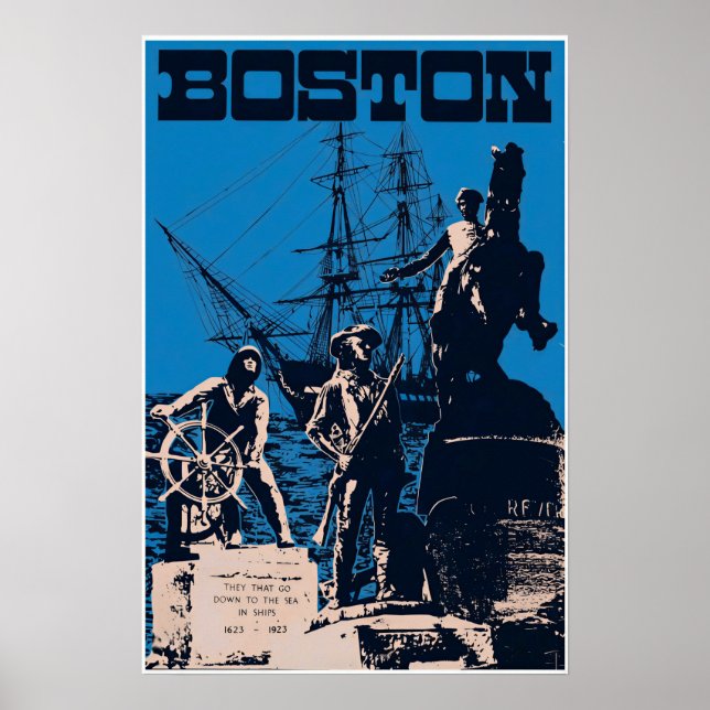 Boston Plakat (Vorne)
