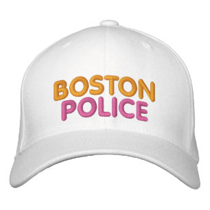 Boston Police bestickt Funny Hat Bestickte Baseballkappe
