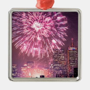 Boston-Pop-Feuerwerke großartig! Ornament Aus Metall