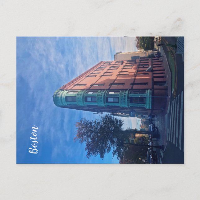 Boston-Postcard Postkarte (Vorderseite)