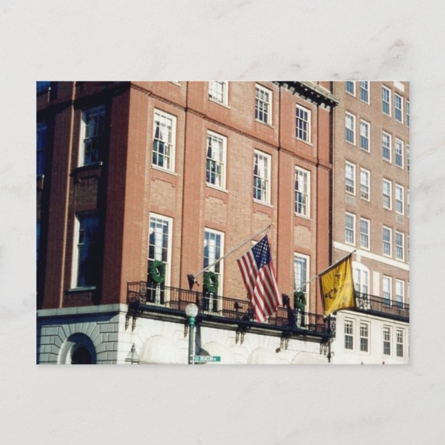 Boston Postkarte (Vorderseite)