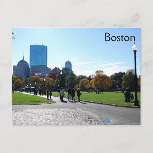 Boston Postkarte
