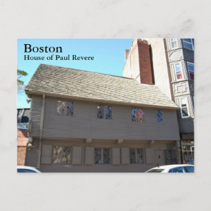 Boston Postkarte