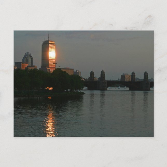 Boston Postkarte (Vorderseite)