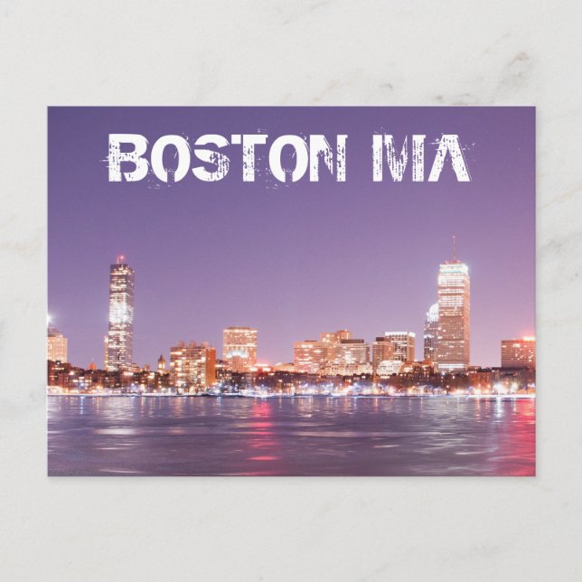 BOSTON POSTKARTE (Vorderseite)