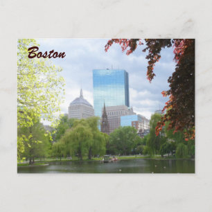 Boston Postkarte