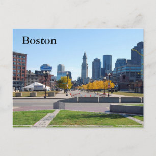 Boston Postkarte