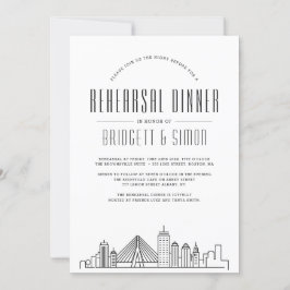Boston Probe Dinner | Skyline Invite Einladung
