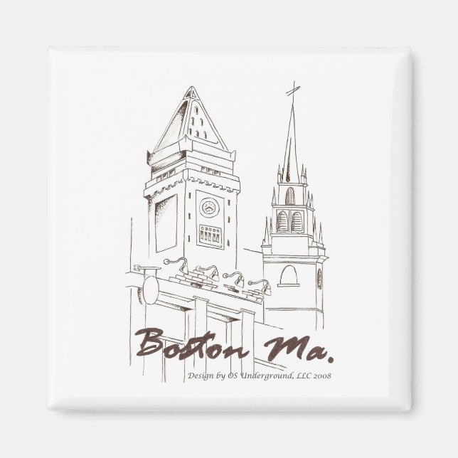 Boston Profiles Magnet (Vorne)