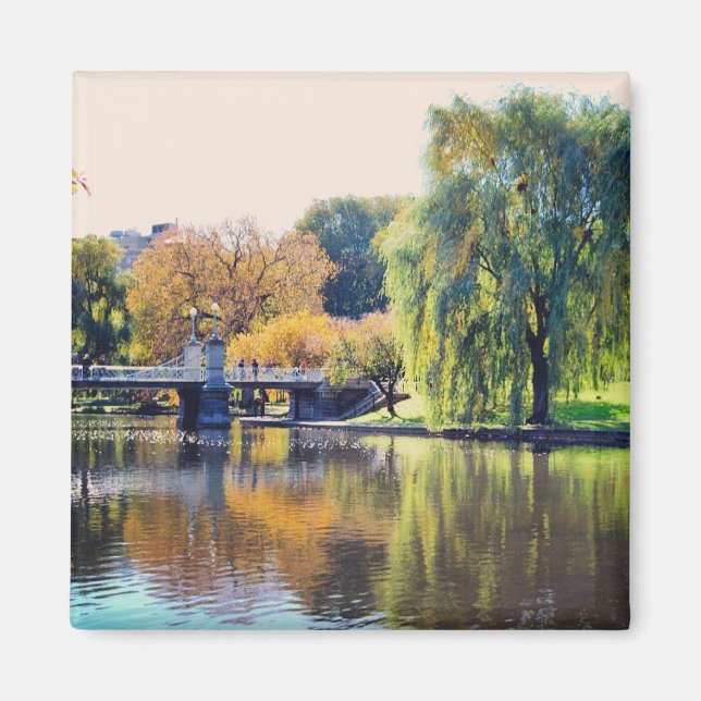 Boston Public Gardens Magnet (Vorne)