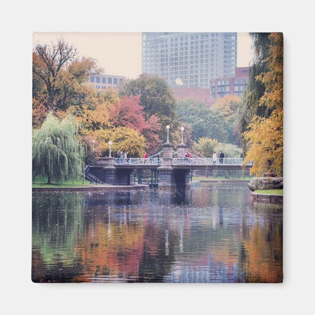 Boston Public Gardens Magnet (Vorne)