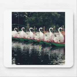 Boston Public Gardens Swan Boote Mousepad