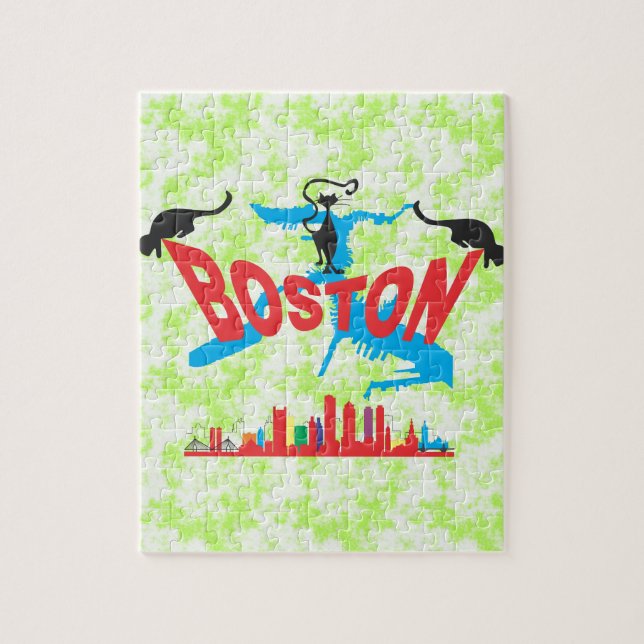 Boston Puzzle (Vertikal)