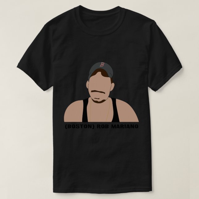 Boston Rob Mariano T-Shirt (Design vorne)
