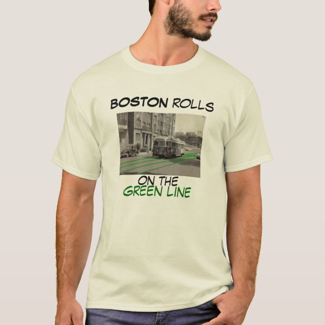 Boston-Rollen T-Shirt (Vorderseite)