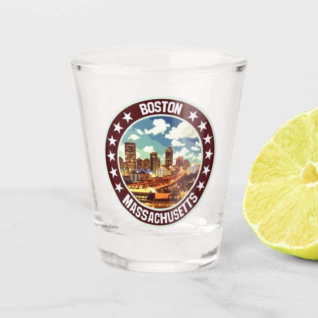 Boston Schnapsglas (Vorderseite)