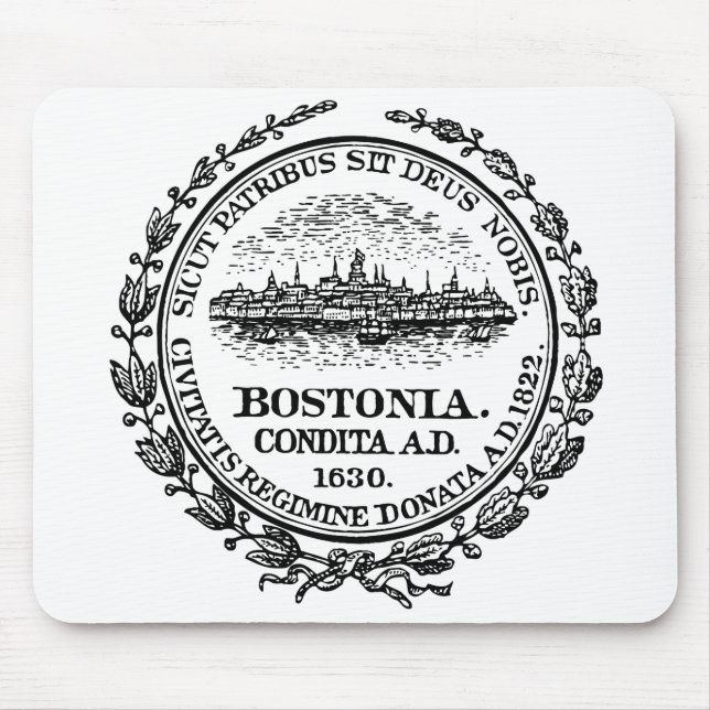 Boston-Siegel Mousepad (Vorne)