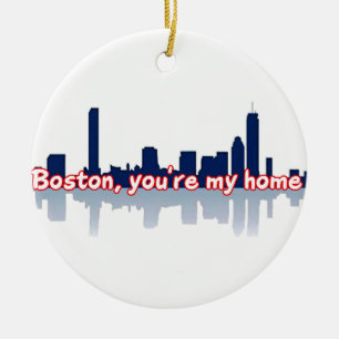 Boston sind Sie mein Zuhause Keramik Ornament